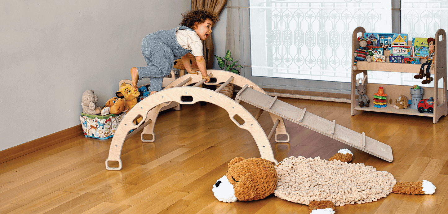 Montessori Toys Discover the Benefits of Climbing Arches and Ramps